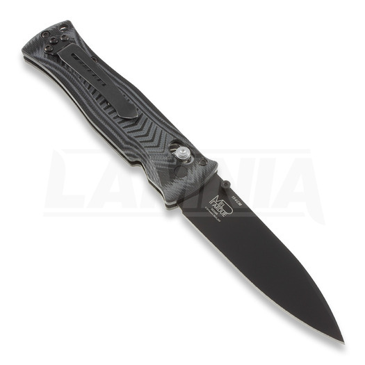 Skladací nôž Benchmade Pardue Drop Point, čierna 531BK