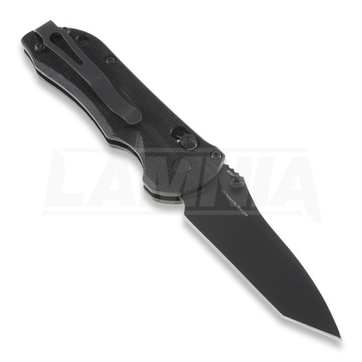 Saliekams nazis Benchmade Mini-Axis Stryker, melns 904BK