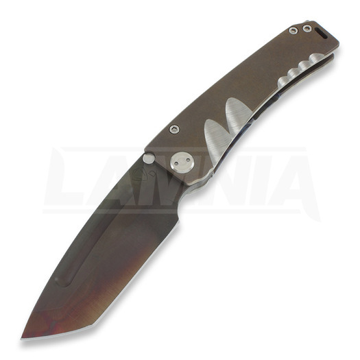 Medford Marauder foldekniv, Flamed Titan