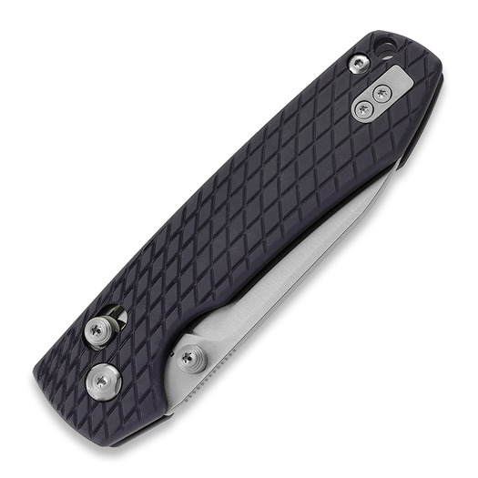 Vosteed Raccoon Crossbar - Aluminum Purple - Satin Drop összecsukható kés