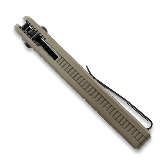 Vosteed Morel Crossbar - Aluminium Brown - B/W Compound összecsukható kés