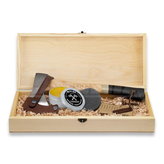 Adler Rheinland Hatchet brown/black Gift Set