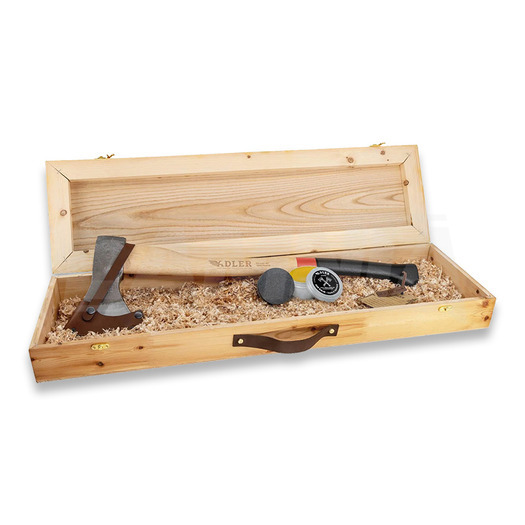 Adler Rheinland Axe red/black Gift Set