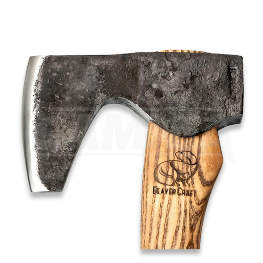 BeaverCraft AX6 – Compact Long-Bearded Bushcraft Hatchet AX6