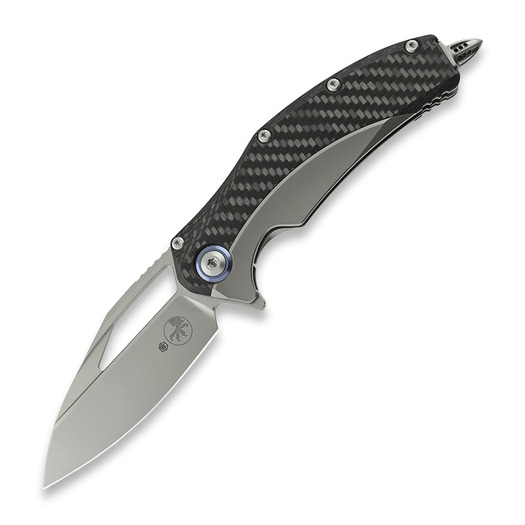 Briceag Microtech Matrix CF Scales, bead blasted 165C-7CFTI