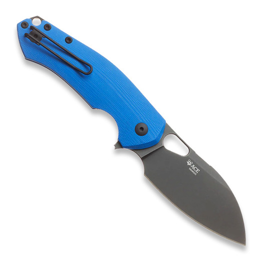 GiantMouse ACE Biblio XL G10 folding knife, blue
