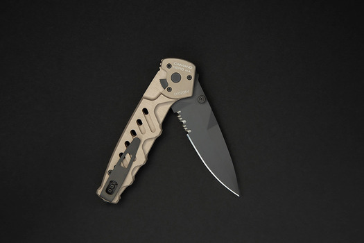 Couteau pliant Extrema Ratio Caimano Nero N.A. Tactical Mud
