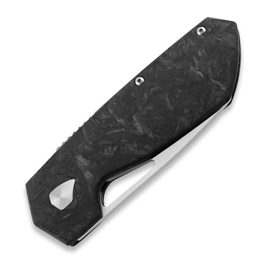 Maserin FOLDING KNIFE,M390-BLACK FAT CARB.HD