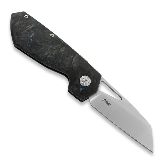 Maserin FOLDING KNIFE,M390-BLUE FAT CARB.HD