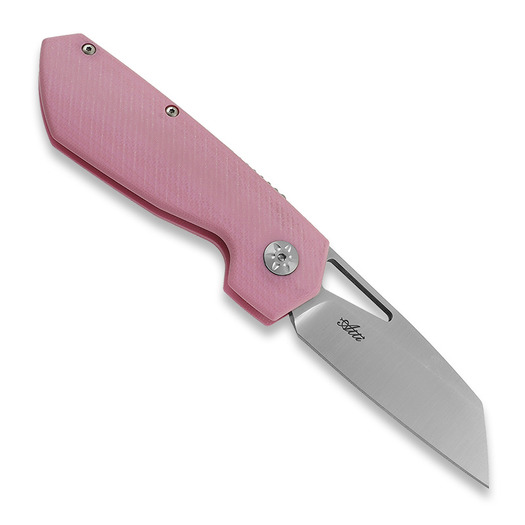 Maserin FOLDING KNIFE,M390-PINK G10 HD.