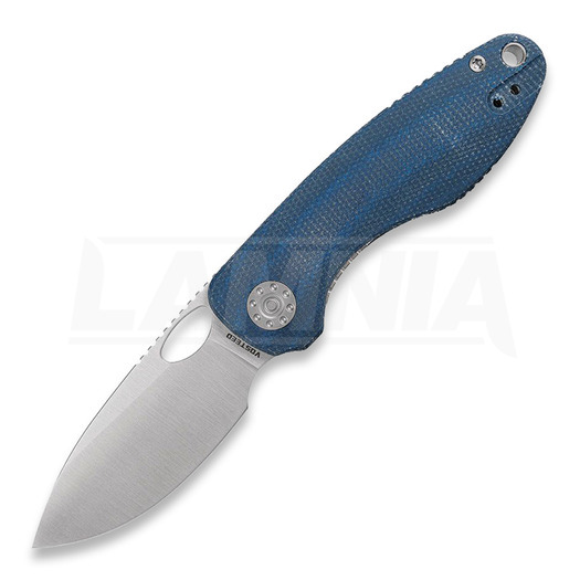 Vosteed Acorn Linerlock Blue Micarta Taschenmesser