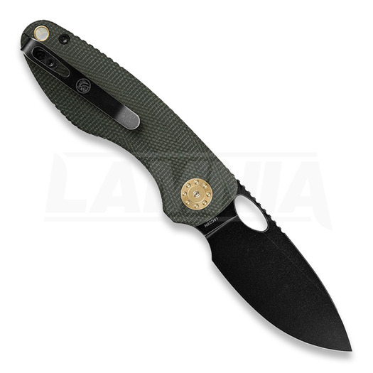 Vosteed Acorn Linerlock Green Micarta Taschenmesser