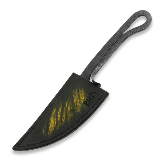 RV Unique Emännänveitsi nož, black/yellow sheath