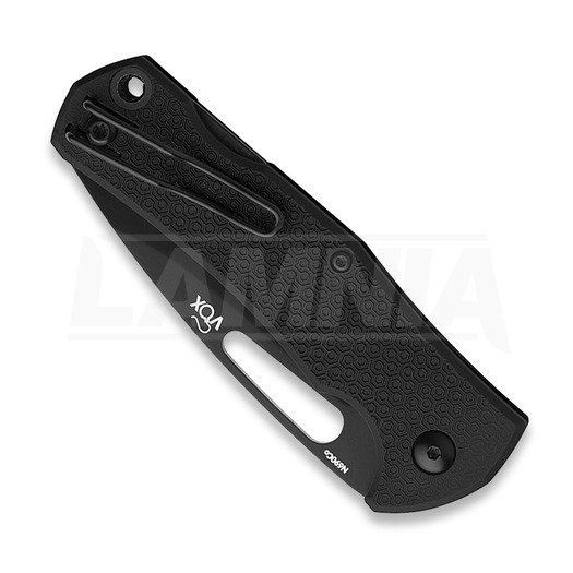 Складной нож MKM Knives LOV - Top Shield Black - FRN, чёрный MKLV-PBK