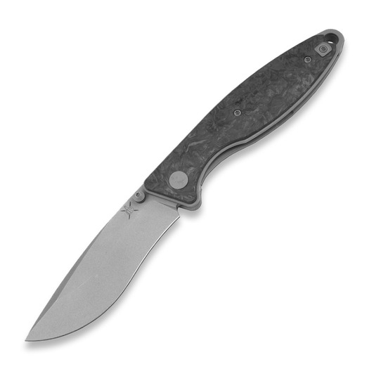 Bastards Knives Venator Folder, Black FatCarbon