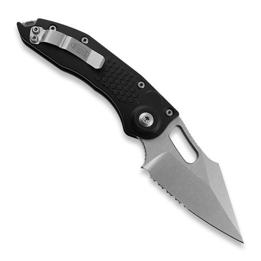 Couteau pliant Microtech Stitch Auto S/E Stonewashed, combo edge 169-11