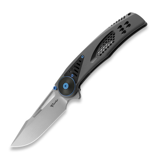 Reate GTR, Bead Blast Ti/Zirconium, Blue Clip