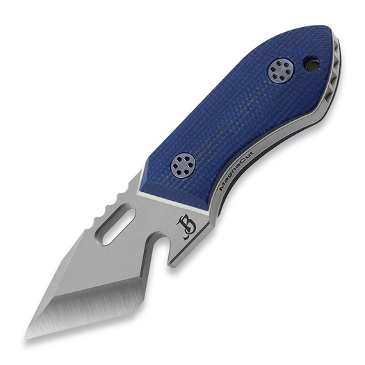 Mechforce Brew Tool Magnacut, Blue Micarta/White Liner