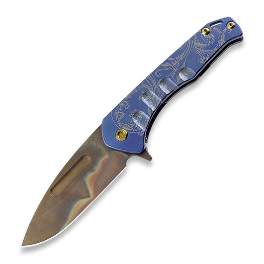 Medford Praetorian Slim Flipper, S35VN Vulcan DP, BronzeFiligree