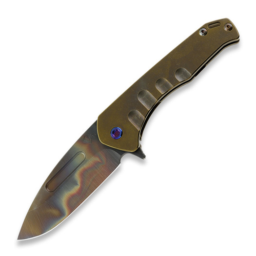 Medford Praetorian Slim Flipper, S35VN Vulcan DP, Bronze, Flm Hw