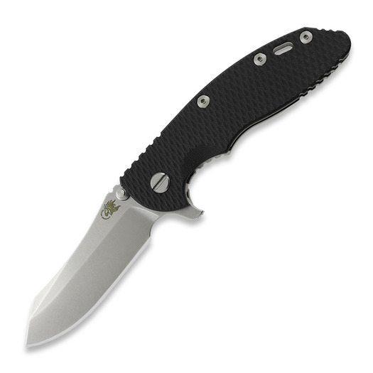 Hinderer XM-18 3.5 S45VN Skinner Tri-Way Stonewash Black G10 kääntöveitsi