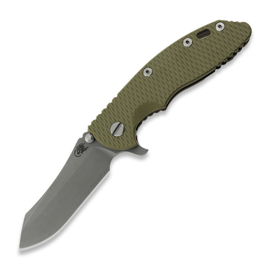 Hinderer XM-18 3.5 S45VN Skinner Tri-Way Battle Bronze OD Green G10 Taschenmesser