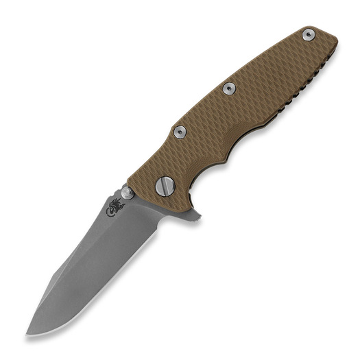 Hinderer Eklipse 3.5 S45VN Spearpoint Tri-Way Battle Bronze FDE G10 összecsukható kés