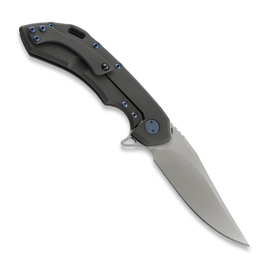 Olamic Cutlery Wayfarer 247 Bowie, Dark Blast Titanium, Satin