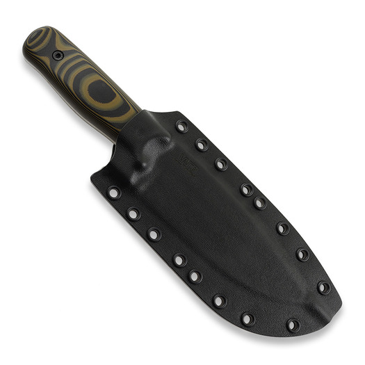 Work Tuff Gear Voyageur puukko, apo blade, tiger camo handle