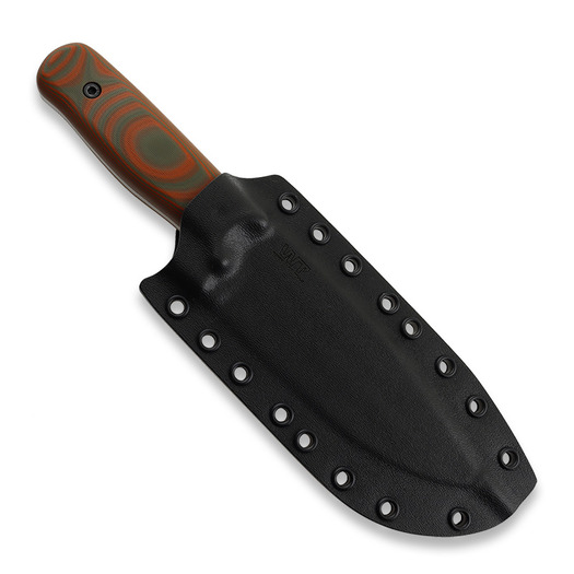 Work Tuff Gear Voyageur kniv, apo blade, orange camo handle