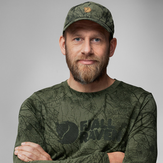 Fjällräven Lappland Camo Cap כובע מצחייה, green camo