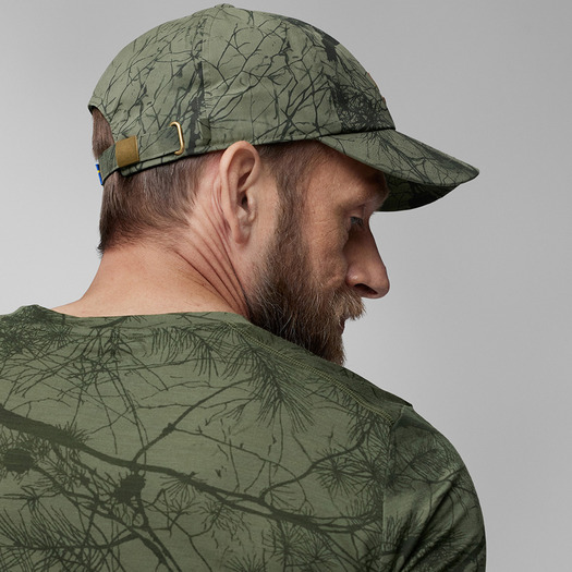 Čiapka Fjällräven Lappland Camo Cap, green camo