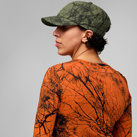 Fjällräven Lappland Camo Cap כובע מצחייה, green camo