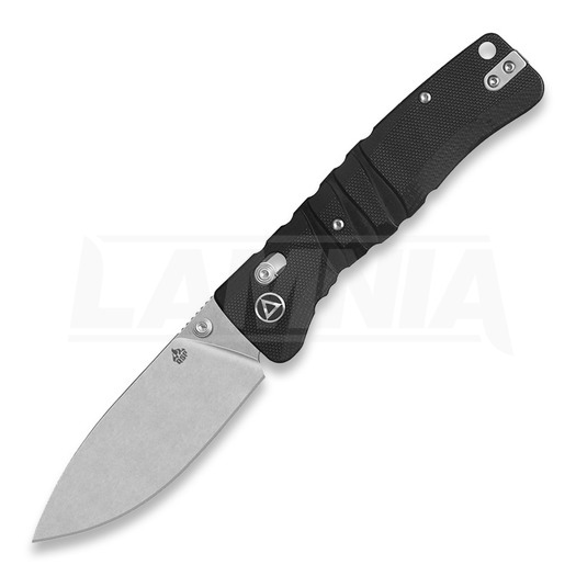 QSP Knife Ripley Glyde Lock Black G10 összecsukható kés