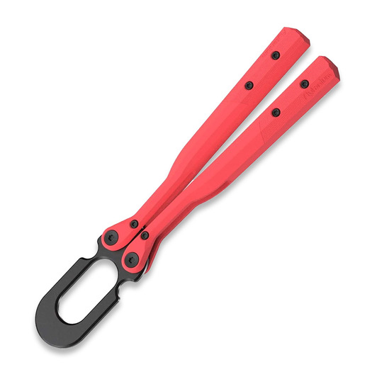 Flytanium U.F.O. Flipping Object - Lava Red balisong träningsknivar