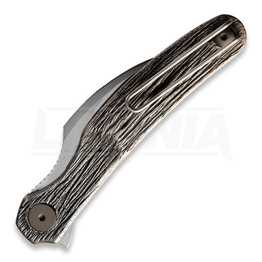 Cavol Mantis C09 Bronze Grooved Titanium foldekniv