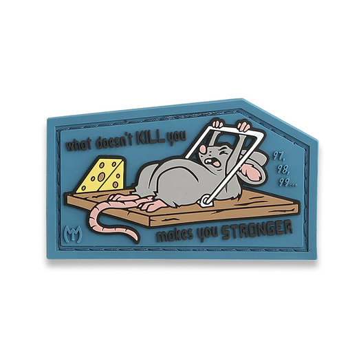 ป้ายติดเสื้อ Maxpedition MOUSE TRAP (FULL COLOR) TRAPC