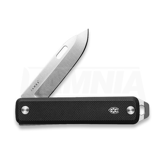 Nóż składany The James Brand The Ellis Slim - Black / Stainless / G10 / Straight