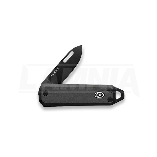 Сгъваем нож The James Brand The Elko - Black / Black / Aluminum / Straight