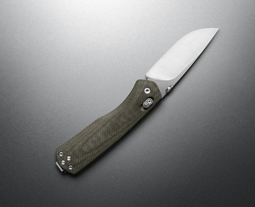 Nóż składany The James Brand The Carter XL - OD Green / Stainless / Micarta / Straight