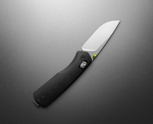 The James Brand The Carter - Black / Stainless / G10 / Straight sklopivi nož