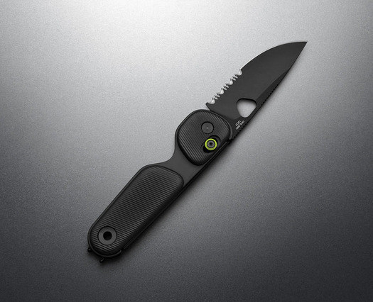 The James Brand The Redstone - Black / Black / PP / Serrated sklopivi nož