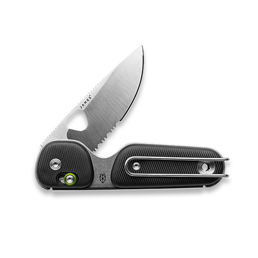 Briceag The James Brand The Redstone - Black / Stainless / PP / Serrated