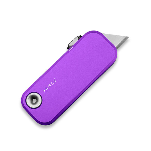 The James Brand The Palmer - Atomic Purple / Purple / Aluminum foldekniv