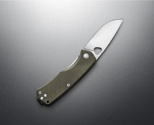 Nóż składany The James Brand The Folsom - OD Green / Stainless / Micarta / Straight