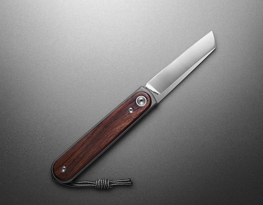 Skladací nôž The James Brand The Duval - Rosewood / Stainless / Wood / Straight