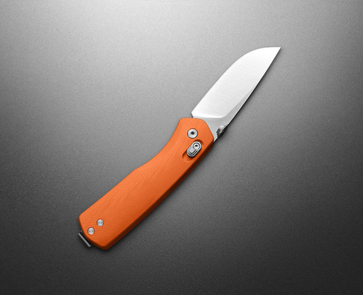 Πτυσσόμενο μαχαίρι The James Brand The Carter - Orange / Stainless / G10 / Straight