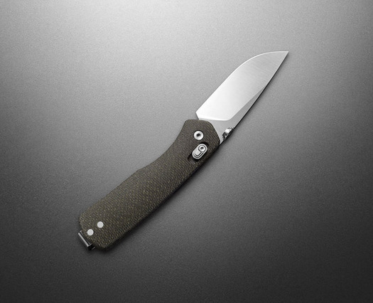 The James Brand The Carter - OD Green / Stainless / Micarta /Straight 折り畳みナイフ