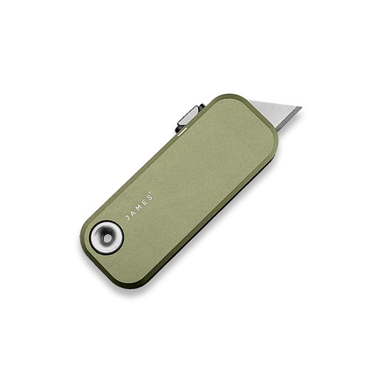 Πτυσσόμενο μαχαίρι The James Brand The Palmer - OD Green / Black / Aluminum / Straight