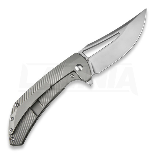 Saliekams nazis Artisan Cutlery Banjaara S90V Gray Titanium